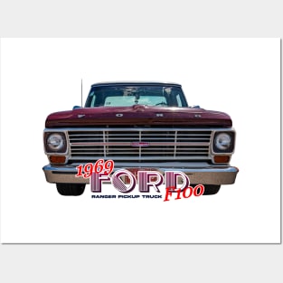 1969 Ford F100 Ranger Pickup Truck Posters and Art